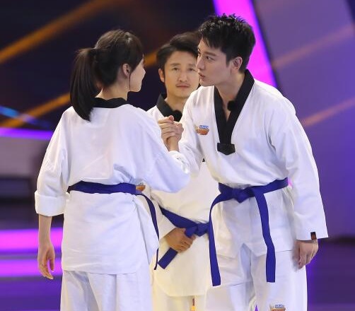 #044 张蓝心 宋茜 贾乃亮 来吧冠军综艺现场