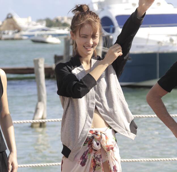 #470 花样姐姐 金晨 泳装